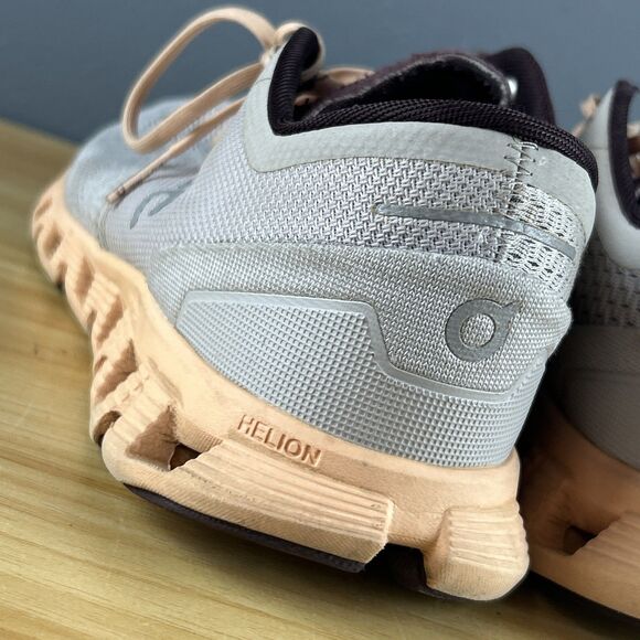 On Cloud X 3 Running Shoes Women's Size 8.5 Gray Athletic Slip On Sneakers - Picture 7 of 14